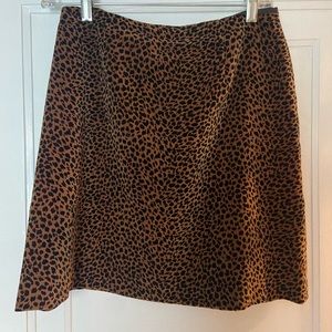 Behar New York Leopard print skirt